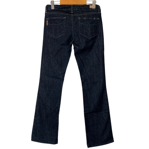PAIGE Benedict Canyon Jeans Womens 28 Blue Dark Wash Bootcut - Picture 2 of 7